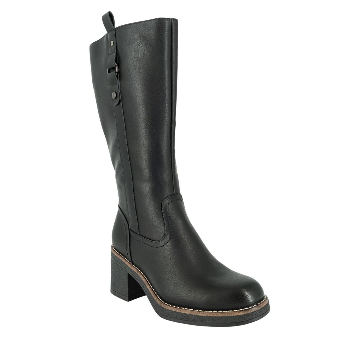 ALQUIMIA - Bota Larga Mujer Negro Floryn Alquimia