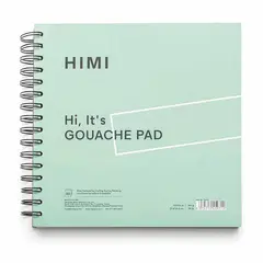 HIMI - BLOCK 21.6*21.6CM PARA GOUACHE 160G VERDE