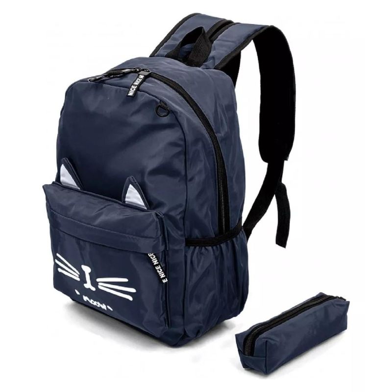 GENERICO - MOCHILA IMPERMEABLE ESCOLAR GIRL CAT