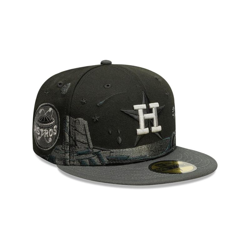 NEW ERA - Gorra 59Fifty MLB Houston Astros Pack Planetary Black