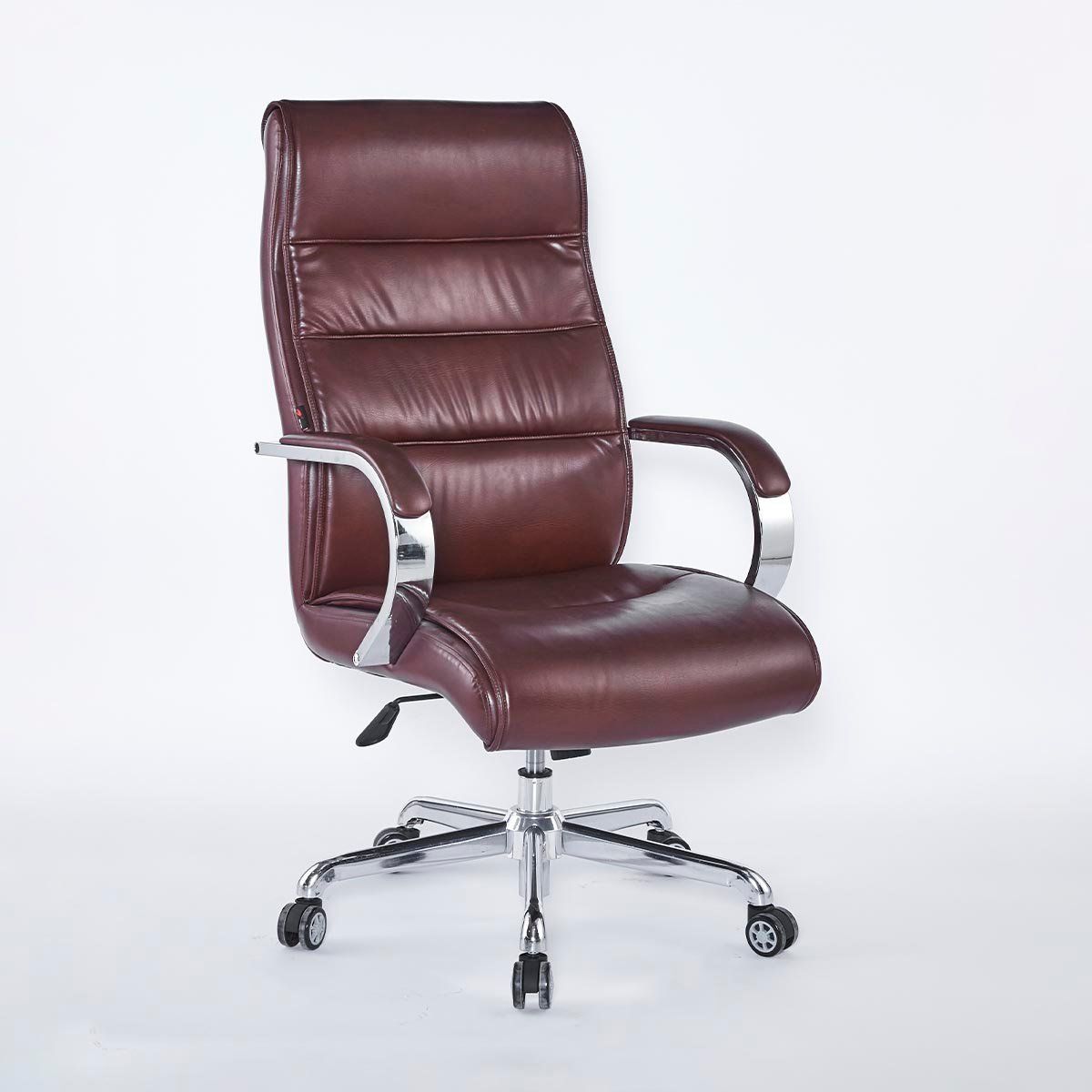 NECTAR - Silla Gerencial BIG BOSS Eco-Cuero + acero cromado