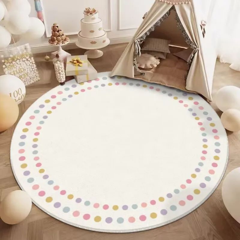 GENERICO - Alfombra Infantil Little Dots - 120 Cm