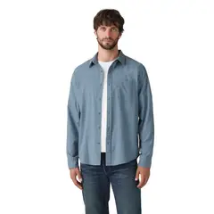 LEVIS - Camisa Hombre Classic Standard Azul