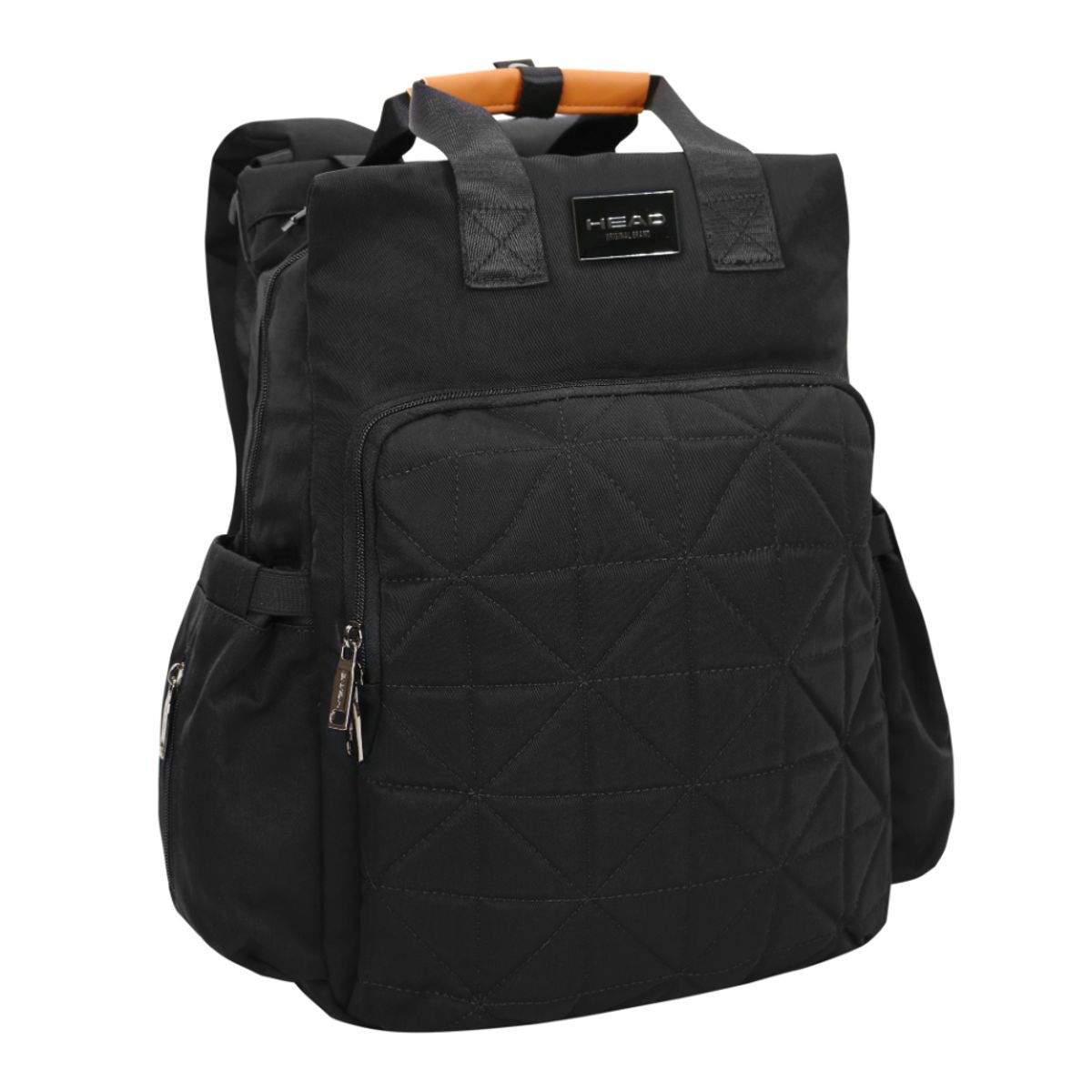 HEAD - Mochila Pañalera Maternal New Bloom Negra Head