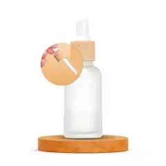 GENERICO - Set 12 Frasco Esmerilado Gotero Aceite Esencial Goma 30ml