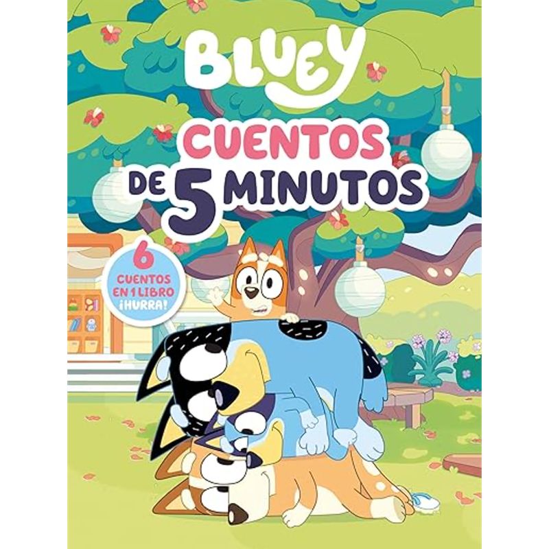 PENGUIN RANDOM HOUSE - Libro Bluey. Recopilatorio De Cuentos - Cuentos De 5 Minutos