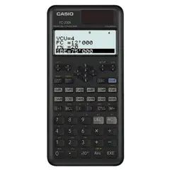 CASIO - Calculadora Financiera Fc-200v Color Negro