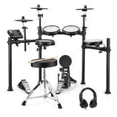 GENERICO - Bateria electronica de 8 piezas Donner DED-200
