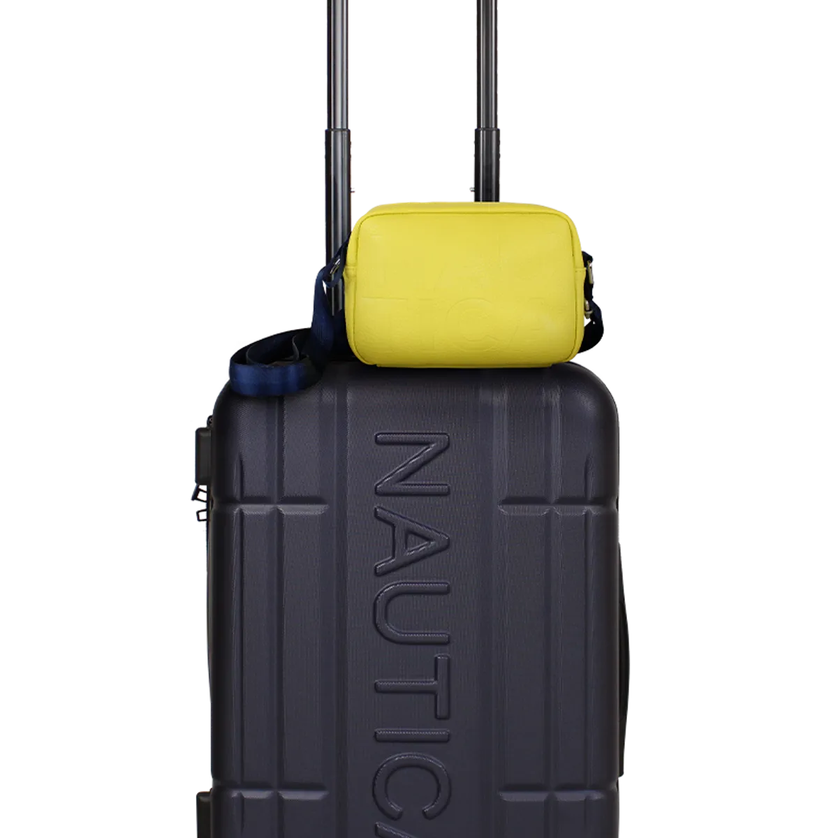 NAUTICA - Pack Nautica Maleta cabina Amsterdam azul + Crossbody Emma