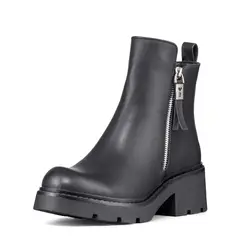 WEIDE - Botin Casual Mujer Eco Cuero Vintage Comodo ZS65