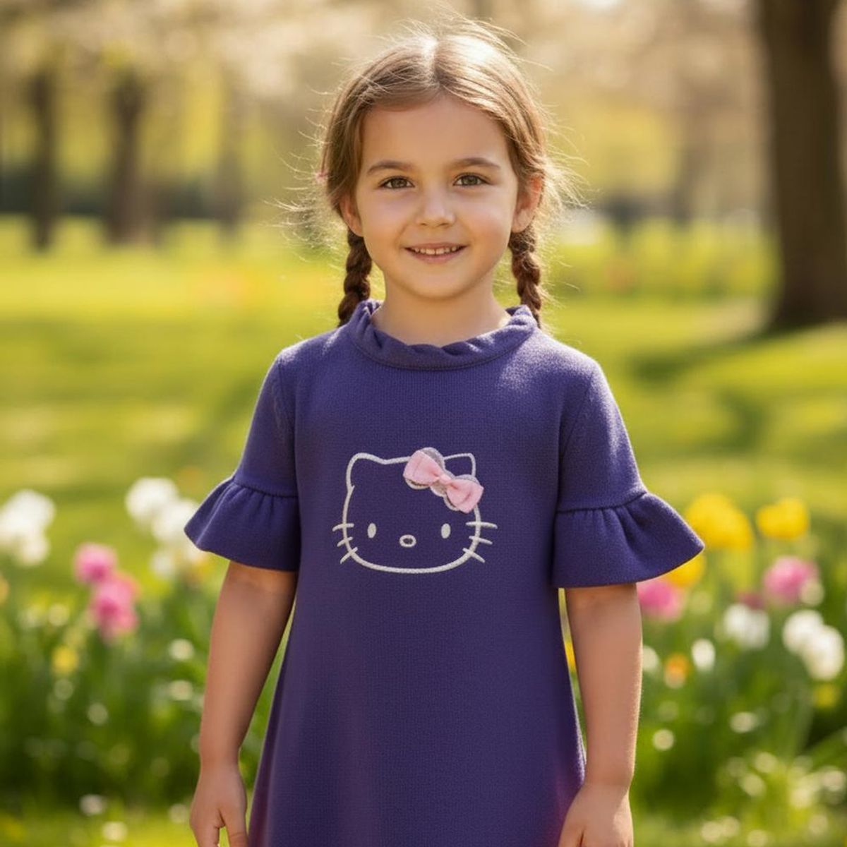 HELLO KITTY - Vestido Niña Hello Kitty