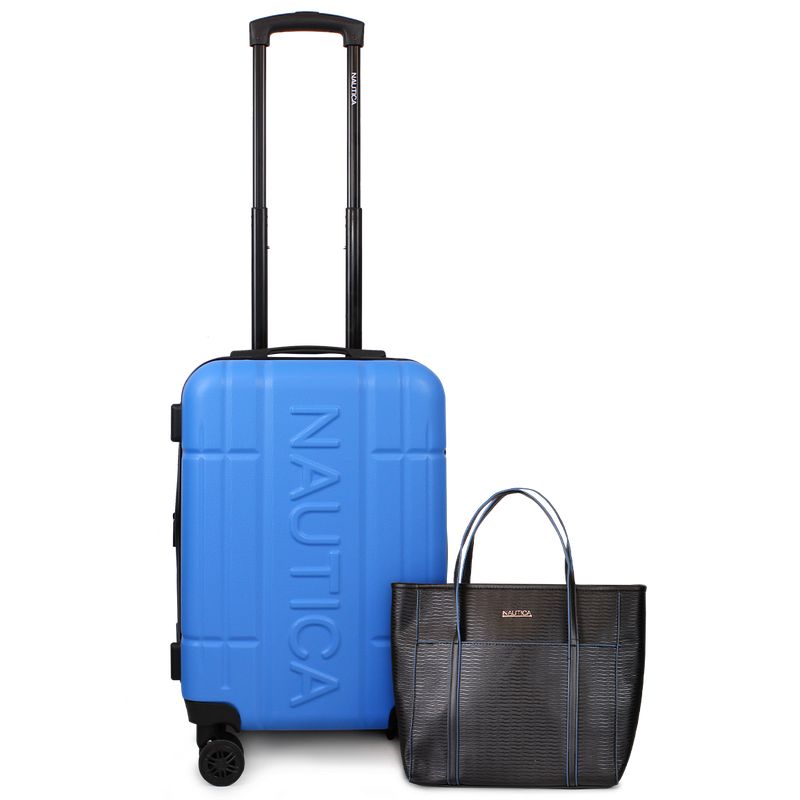 NAUTICA - Pack Nautica Maleta cabina Amsterdam blue + Cartera Leeway