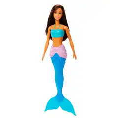 BARBIE - Fantasía Surtido De Sirenas - Cola Azul
