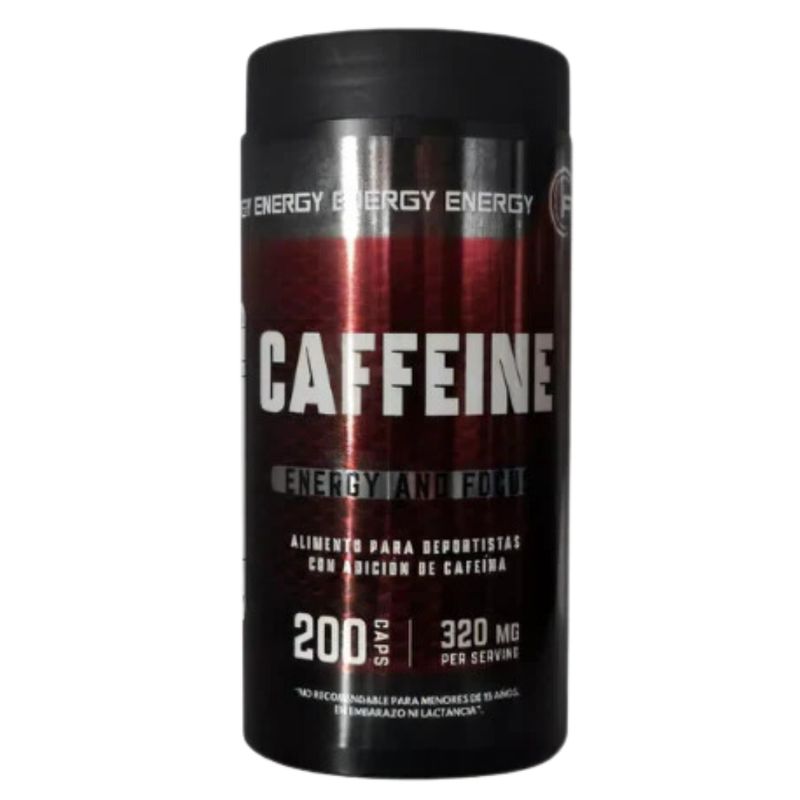 FNL - Cafeína Caffeinne Sport 320mg 200 Cápsulas FNL