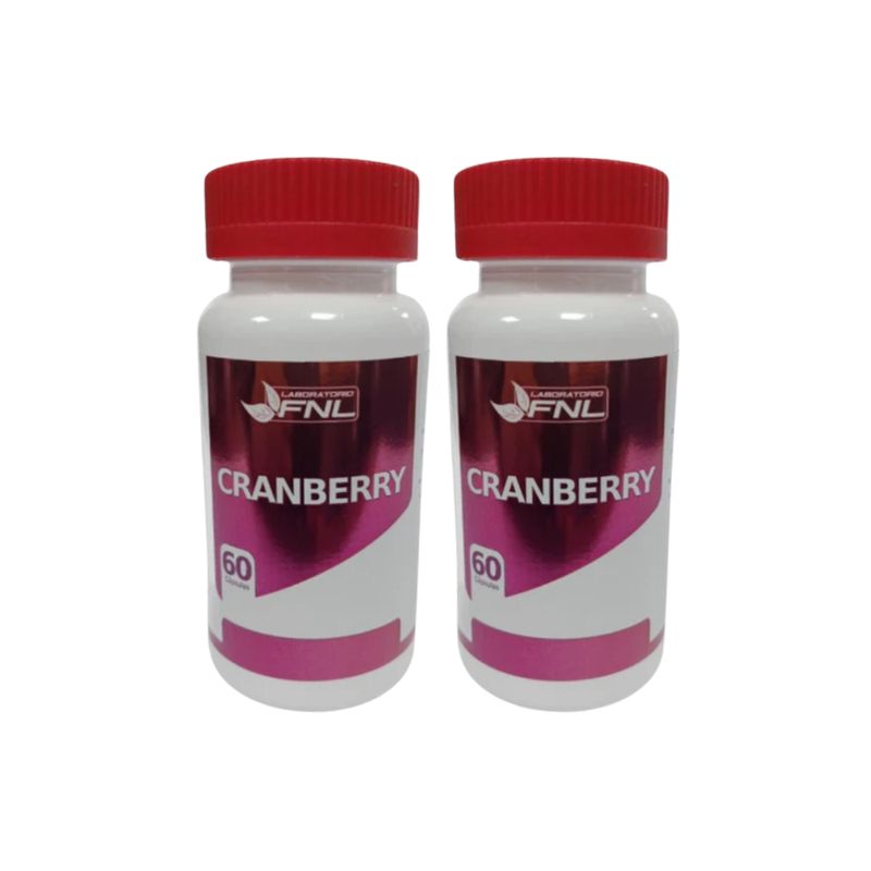 FNL - Cranberry 250Mg 120 Capsulas FNL Pack 2 Frascos