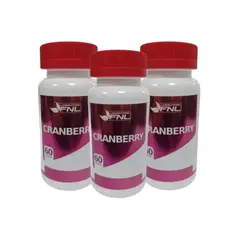 FNL - Cranberry 250Mg 180 Capsulas Pack 3 Frascos