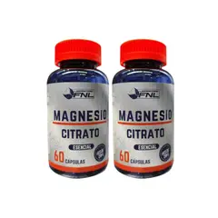 FNL - Magnesio Citrato 175Mg 120 Capsulas Pack 2 Frascos