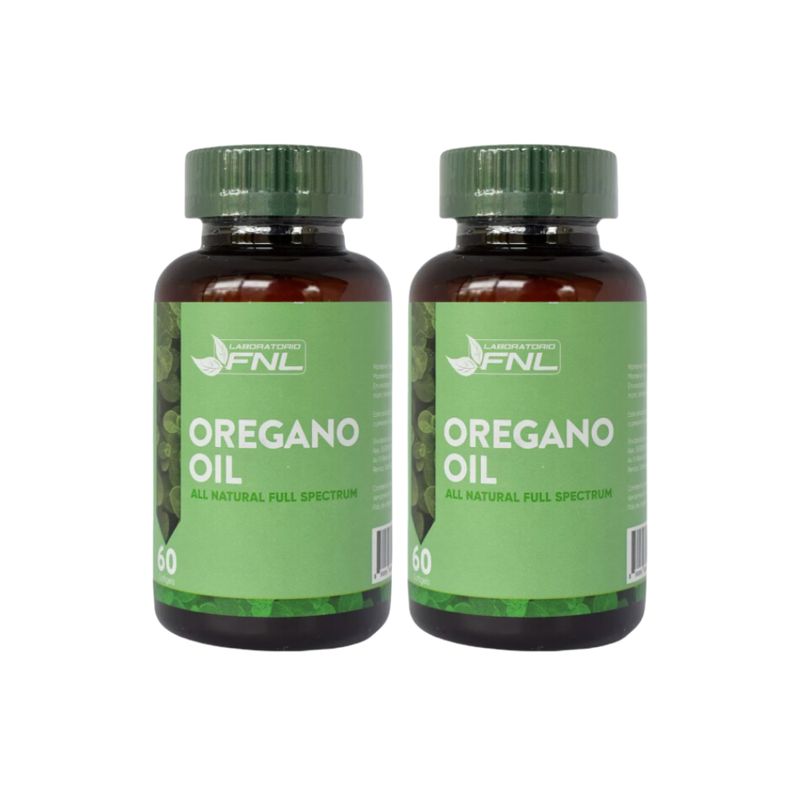 FNL - Oregano Oil 150Mg 120 Softgel FNL Pack 2 Frascos