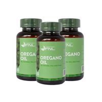 Oregano Oil 150Mg 180 Softgel Pack 3 Frascos