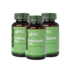 FNL - Oregano Oil 150Mg 180 Softgel Pack 3 Frascos