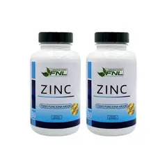 FNL - Zinc Sulfato 120 Capsulas Pack 2 Frascos