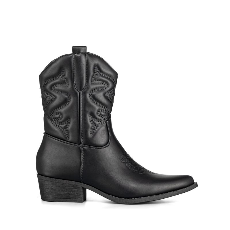 WEIDE - Botin Casual Mujer Moda Vintage Cowboy Bordado Weide QBM20