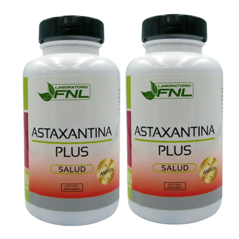 FNL - Astaxantina Plus 120 Cápsulas Blandas FNL Pack 2 Frascos