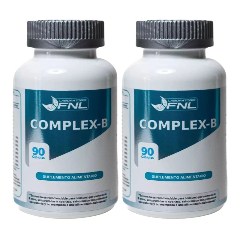 FNL - B Clomplex 180 Capsulas FNL Pack 2 Frascos