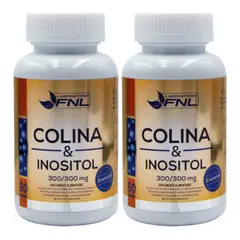 FNL - Colina & Inositol 120 Cápsulas Pack 2 Frascos