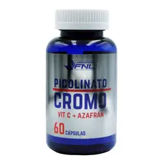FNL - Policolinato De Cromo + Vit C + Azafran 60 Cápsulas