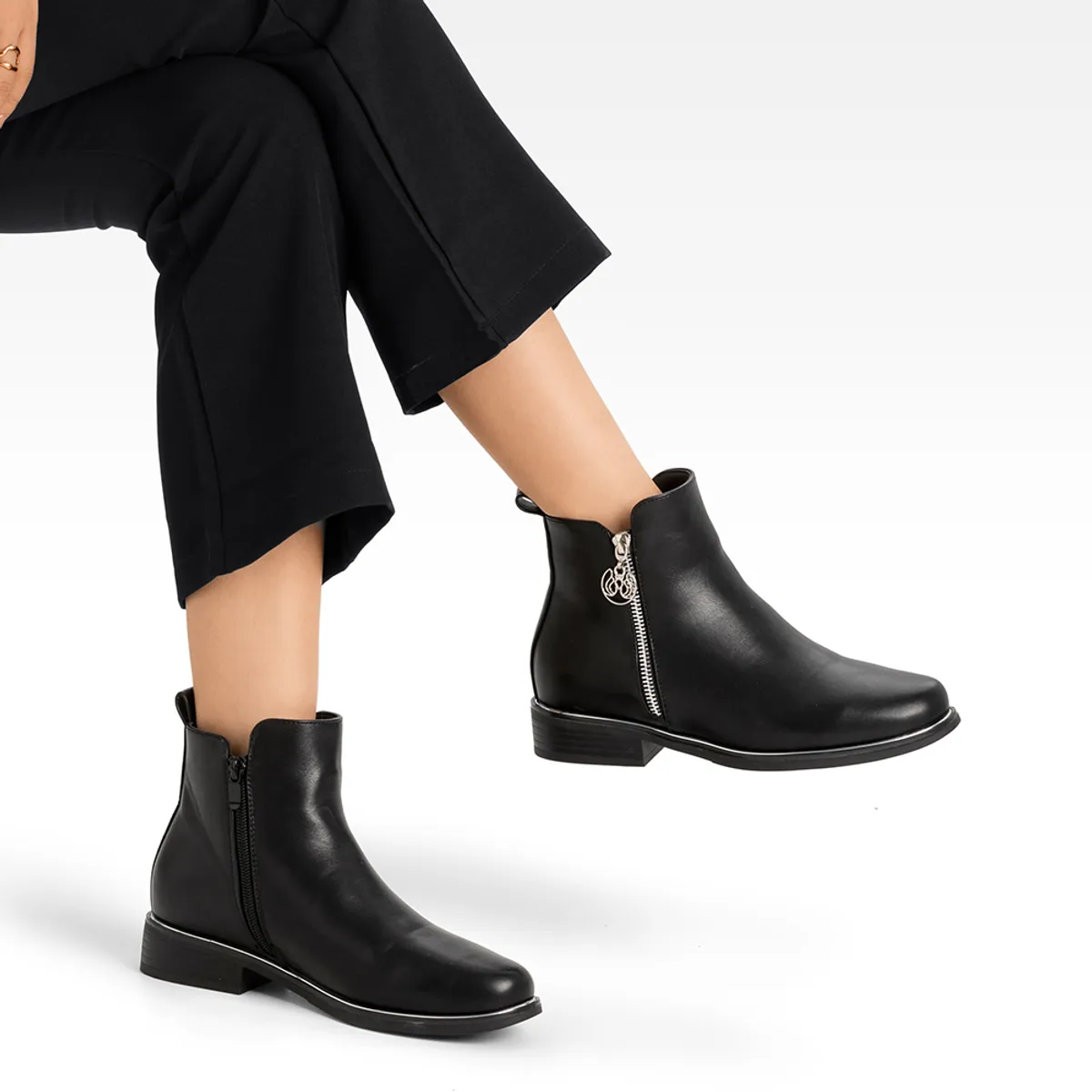 WEIDE - Botin Casual Mujer Eco Cuero Vintage Elegante Weide ZS68