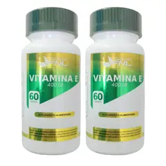 FNL - Vitamina E 400 Ui 120 Cápsulas Pack 2 Frascos