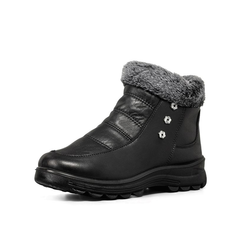 WEIDE - Botin Casual Mujer Térmico Eco Cuero Weide TFA306