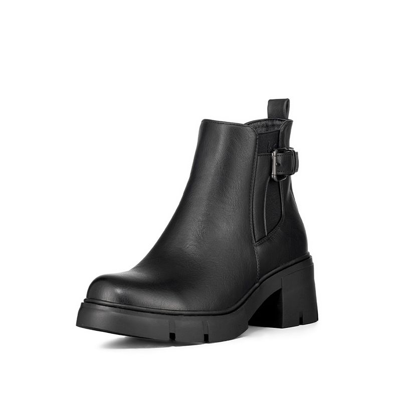 WEIDE - Botin Casual Mujer Vintage Tacon Grueso Elegante Weide QBM19