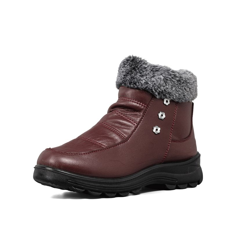WEIDE - Botin Casual Mujer Térmico Eco Cuero Weide TFA306