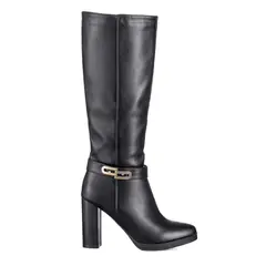 WEIDE - Botas Largas Mujer Tacon Grueso De Moda Vintage QBM12