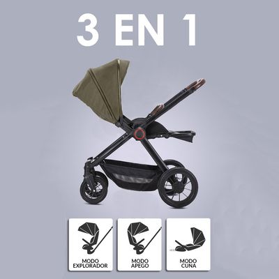 Imagen 2 del producto Coche de bebé Asiento Reversible Gris Gold