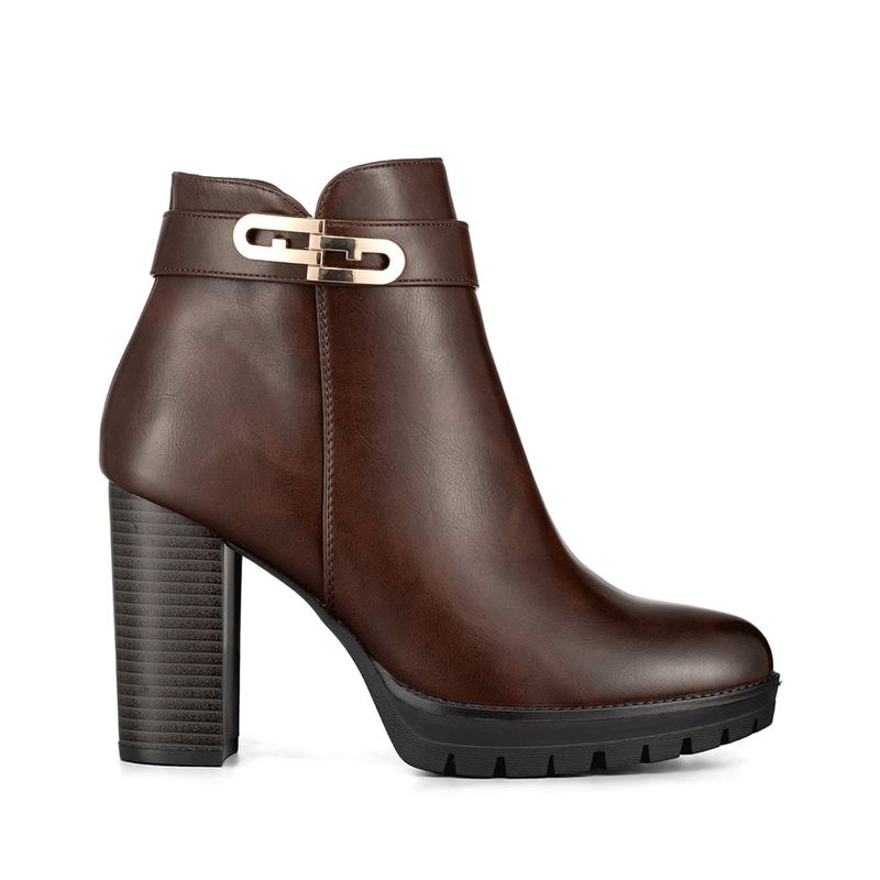 WEIDE - Botin Casual Mujer Vintage Comodo Tacon Grueso Weide QBM15