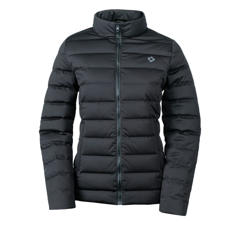 DOITE - Parka Pluma Amorak Mujer Negro Doite