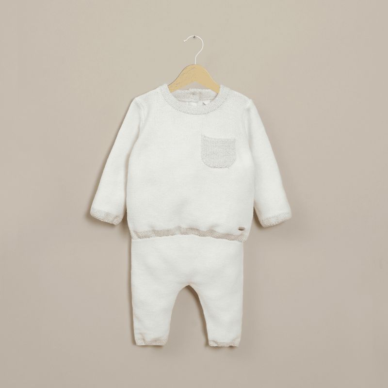 OPALINE - Conjuntos Unisex bebé Blanco 40116 Opaline _.
