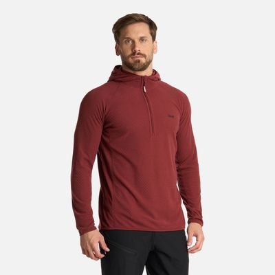 Imagen 2 del producto Polerón Hombre Jacaranda Nano-F 14 Zip Hoody Burdeo