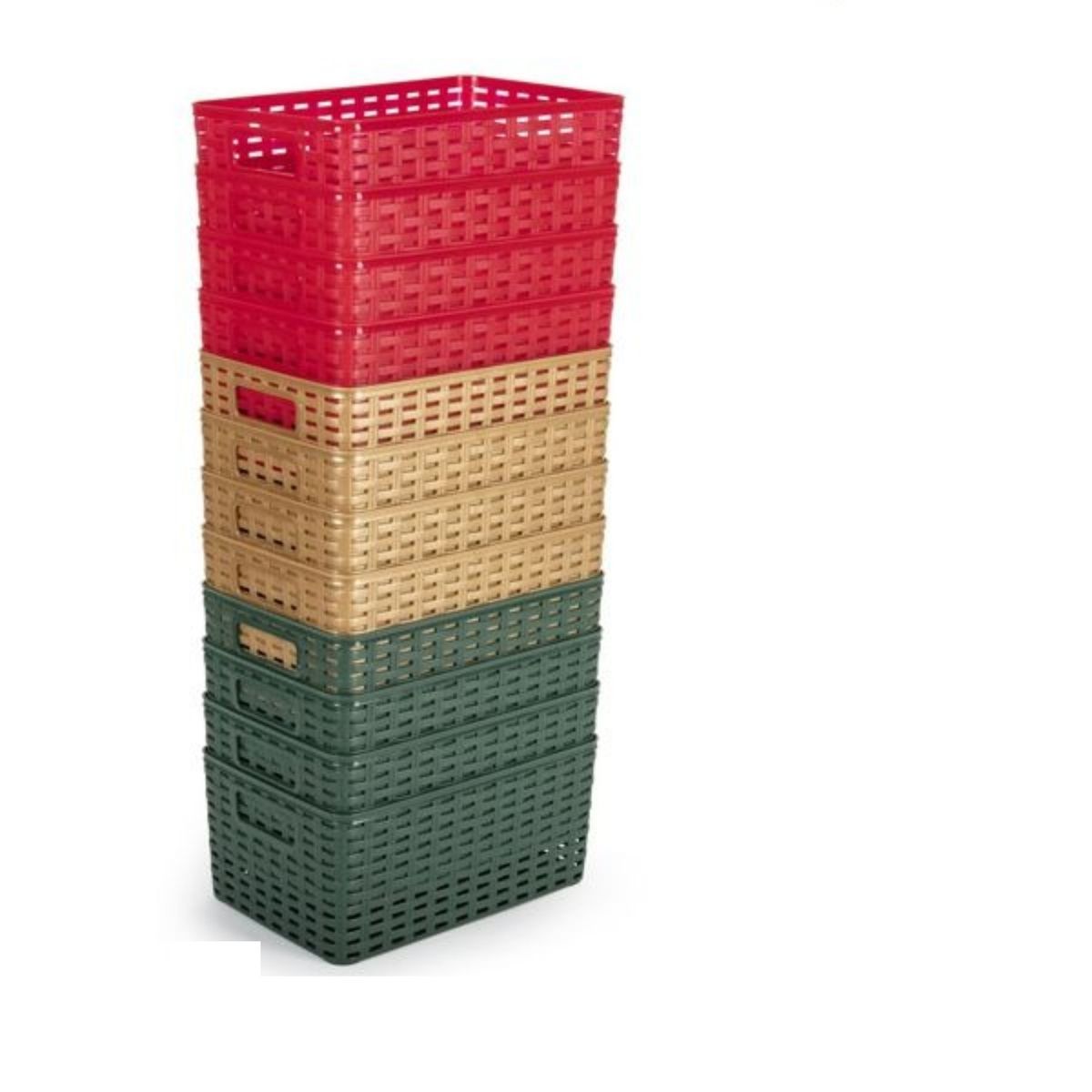 OEM - CESTA RATTAN MULTIUSO 6L 20X295 CM