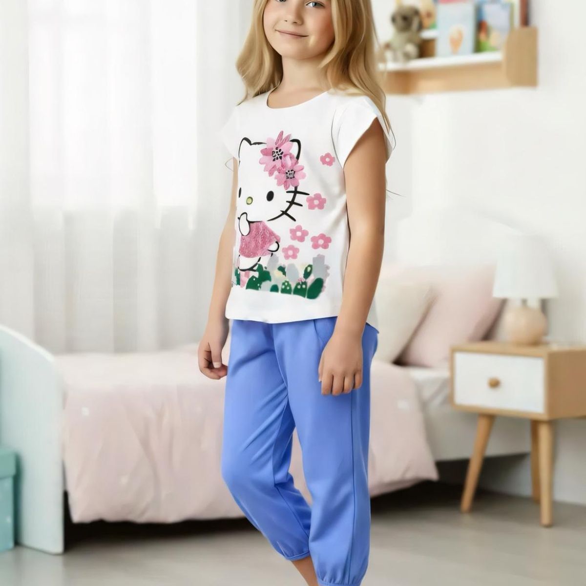 HELLO KITTY - Pijama Niña Hello Kitty