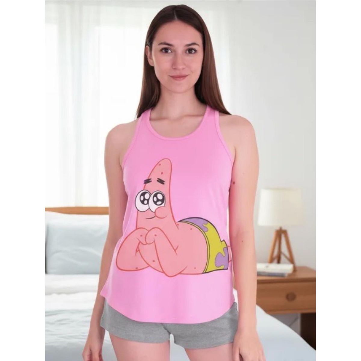 NICKELODEON - Pijama Mujer Bob Esponja