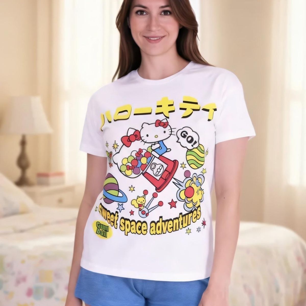 HELLO KITTY - Pijama Mujer Hello Kitty