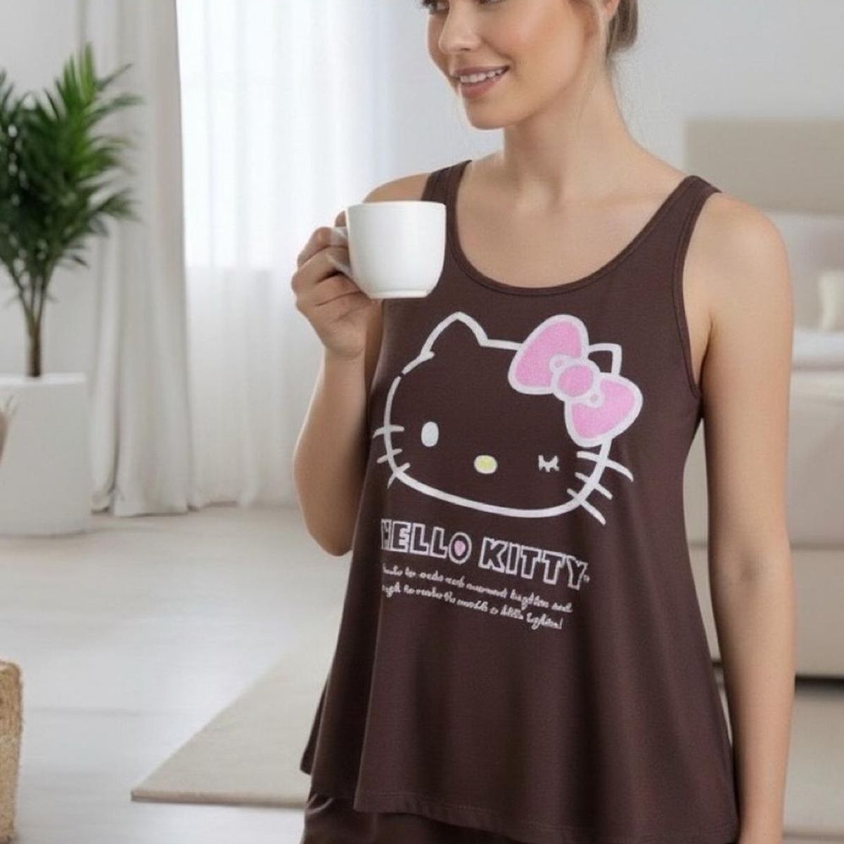 HELLO KITTY - Pijama Mujer Hello Kitty