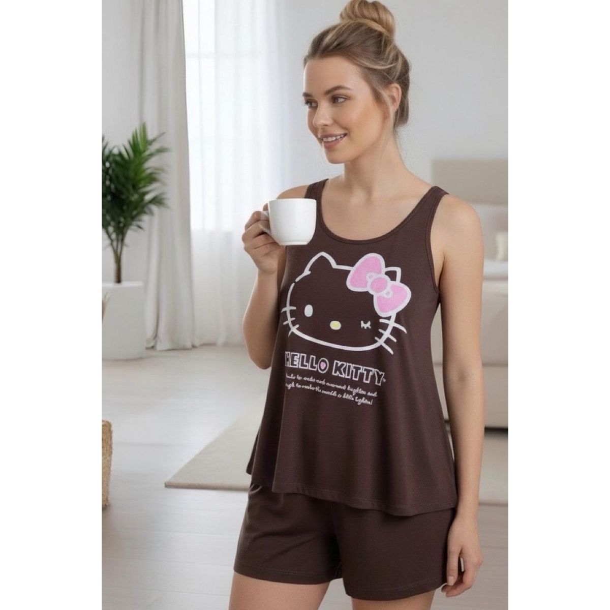 HELLO KITTY - Pijama Mujer Hello Kitty