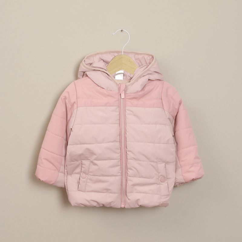 OPALINE - Parkas Bebé niña Morado 40153 Opaline 