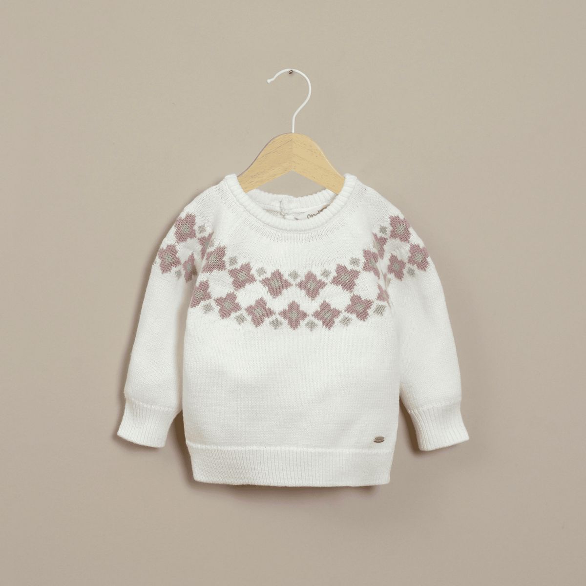 OPALINE - Sweaters Bebé niña Blanco 40173 Opaline