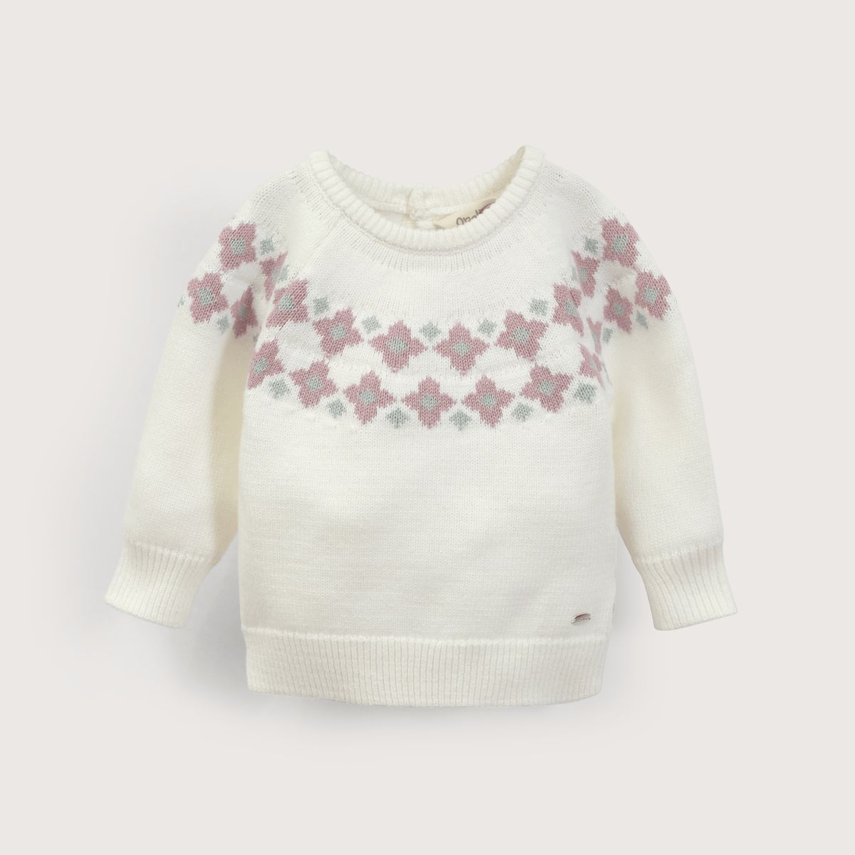 OPALINE - Sweaters Bebé niña Blanco 40173 Opaline